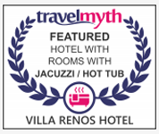 Fira hotel with rooms with jacuzzi / hot-tub